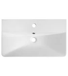 Sapho Sen Meubelwastafel Cast Marble 61x35 Cm Wit - Afbeelding 2