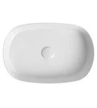 Infinity Ovale Keramische Waskom Voor Opbouw 55x36 Cm Terrazzo - Afbeelding 2