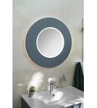 Lumiro Ronde Spiegel Met LED Verlichting 75 Cm Siena - Afbeelding 2