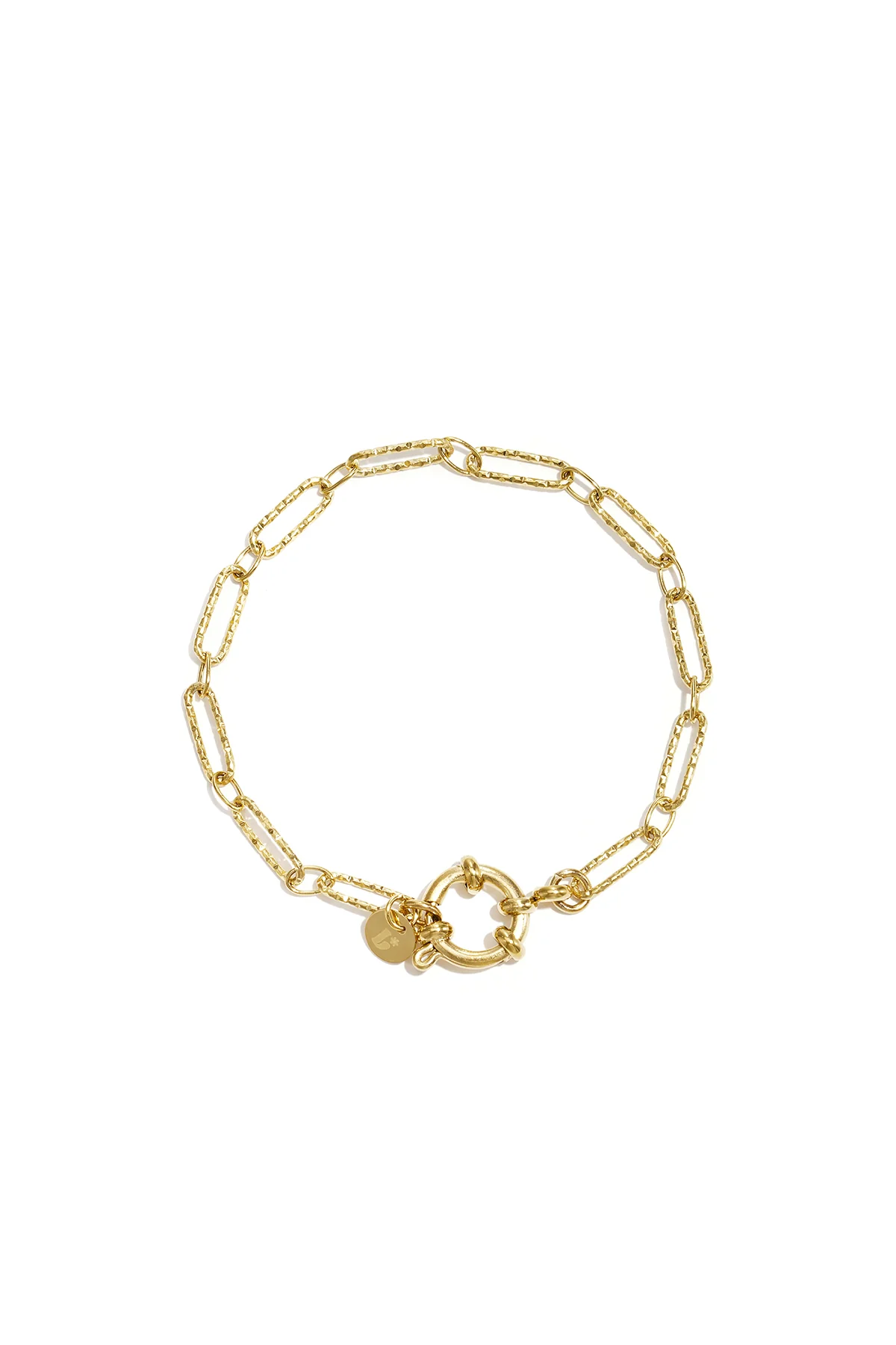 Armband met frontsluiting en wisselende schakels
