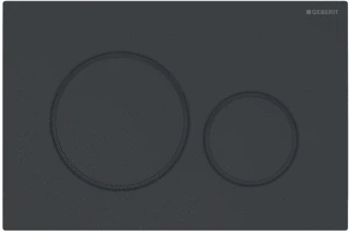 Geberit bedieningsplaat Sigma-20 Type: 115.882.16.1 Mat Zwart