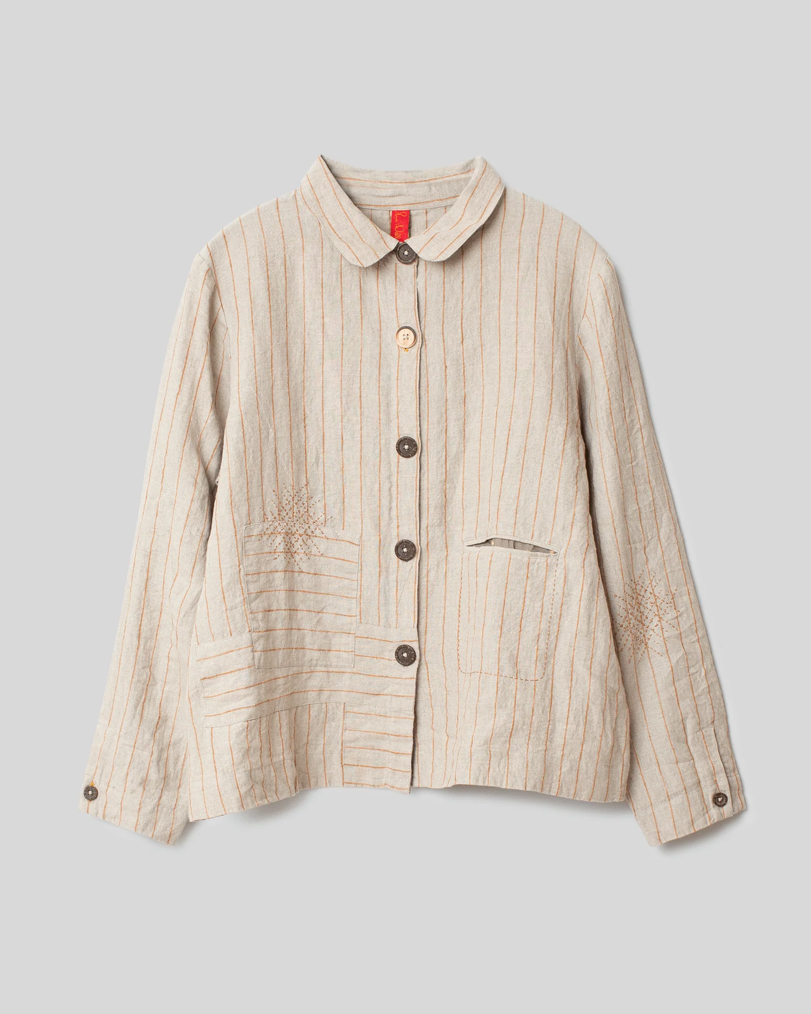Ewa i Walla Jas Adolfina Pin Stripe Linen 66734 SS23 Original