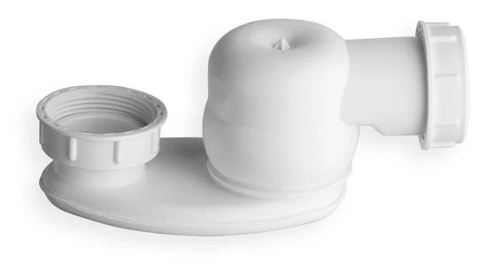Bad sifon 6/4″, hoogte 42mm, wit
