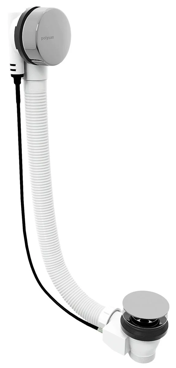 Polysan Afvoerplug (L) 1000 mm Met Plug 72 mm Chroom