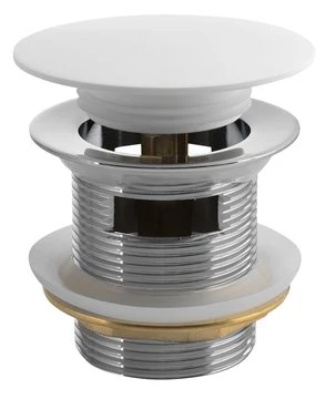 Badafvoer Afvoerplug Geïntegreerde Overloop 1½” Solid Surface