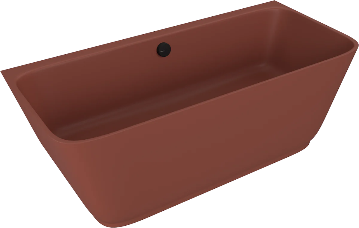 Skylla Back To Wall Bad Cast Marble 169 x 75 x 60 cm Bruin Skylla Back To Wall Bad Cast Marble 169 x 75 x 60 cm Bruin