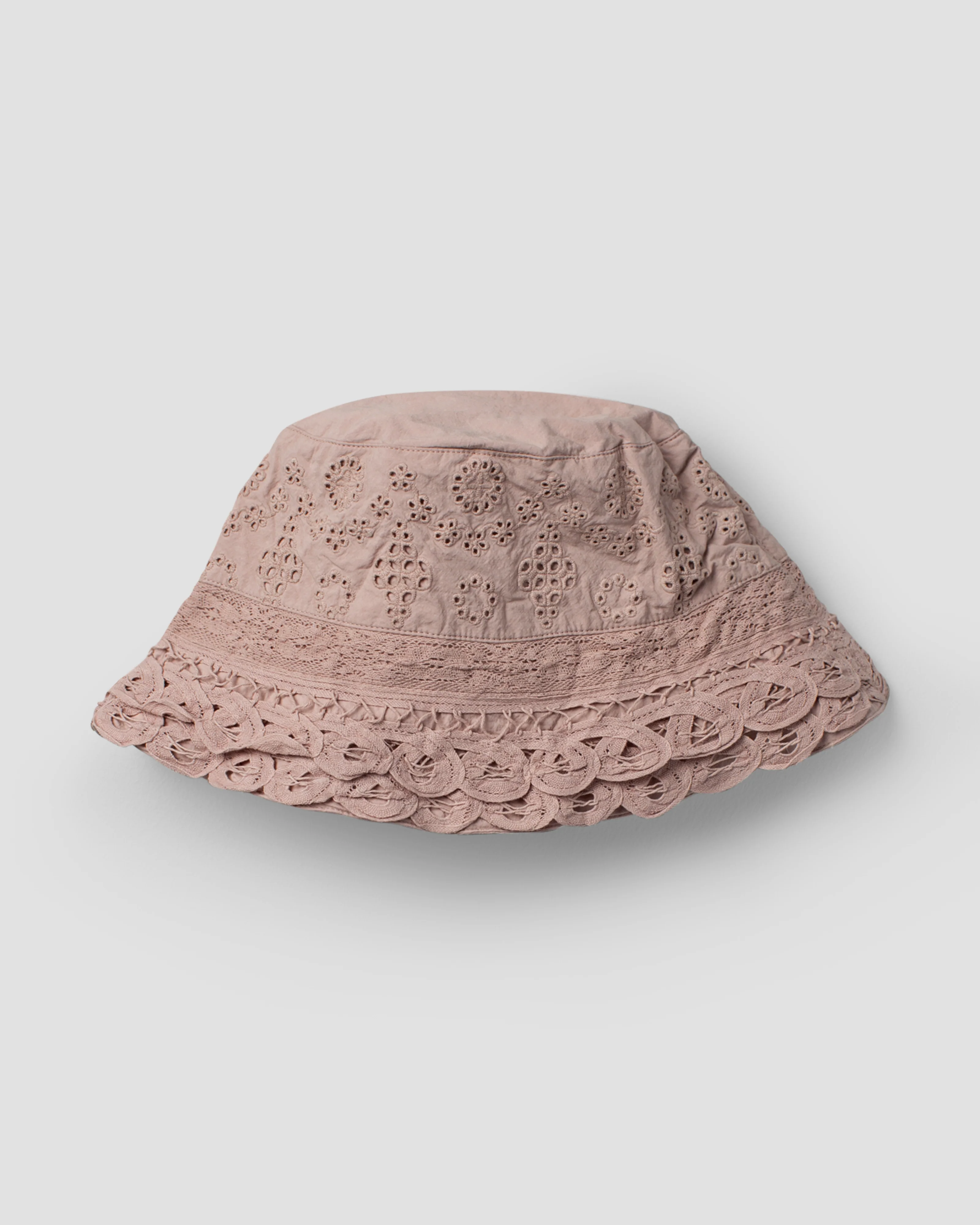 Ewa i Walla hat cotton Elly 77607 SS25 pale mauve
