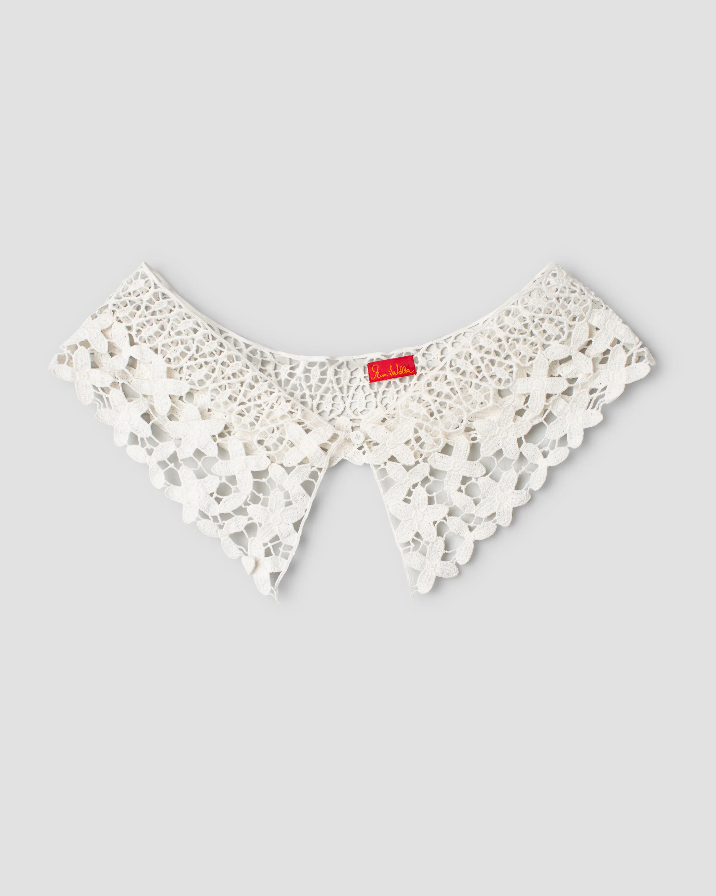 Ewa i Walla collar Lace 77615 AW25 cream