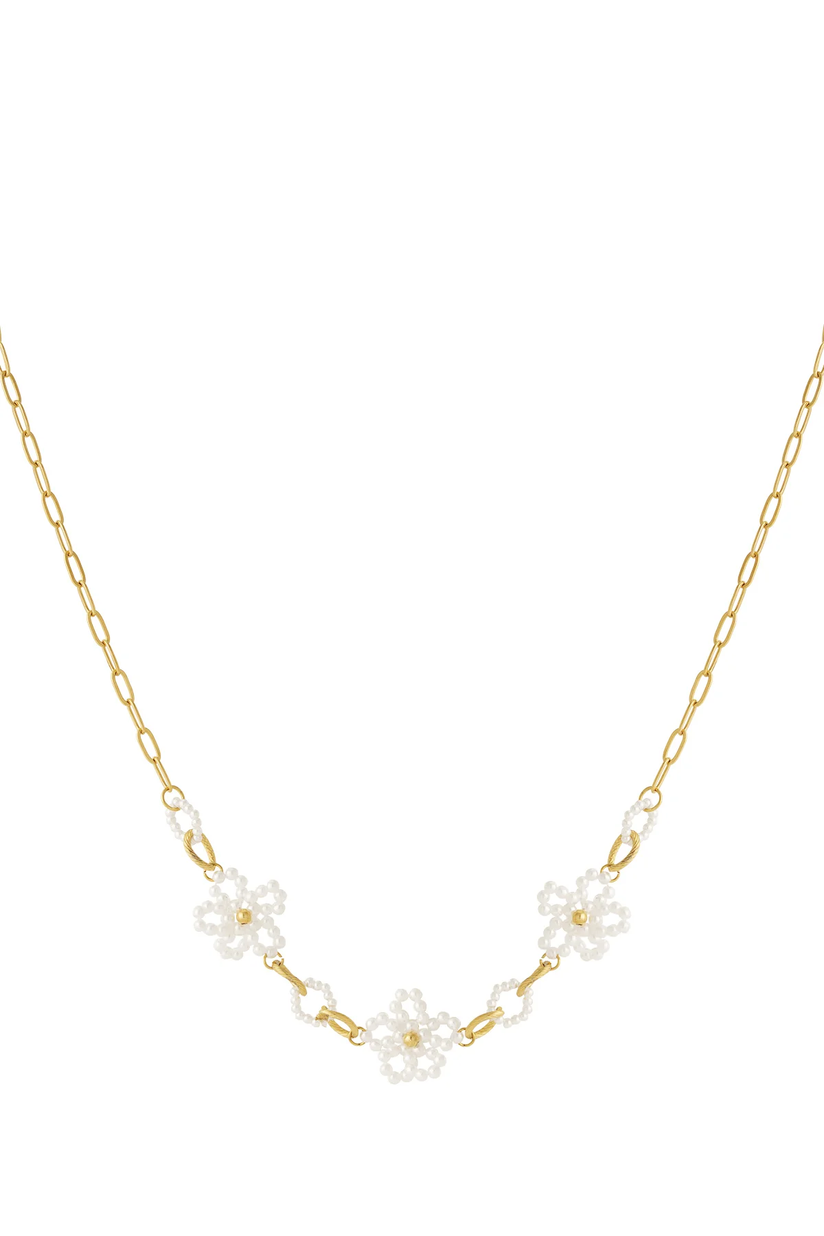 Bloemenschakelketting Ketting