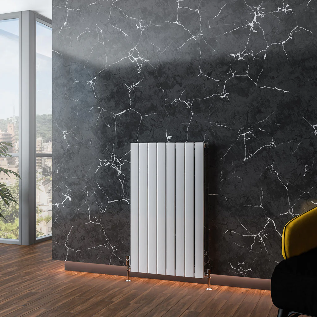 Eastbrook Addington Aluminium Radiator 1000 x 588 mm Type 10 – Glans Wit – 985W