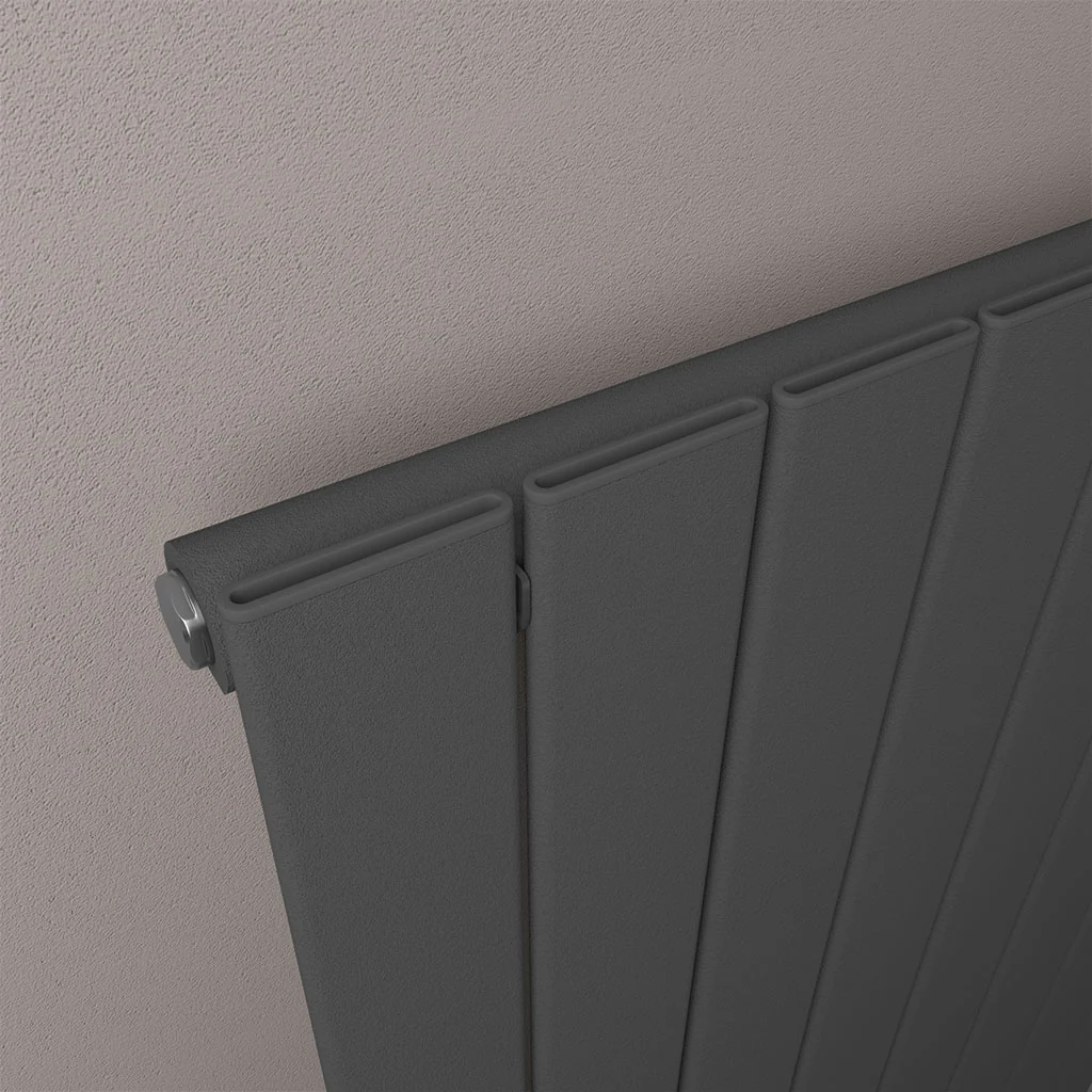 Eastbrook Addington Aluminium Radiator 600 x 1772 mm Type 10 – Mat Antraciet – 1890W Eastbrook Addington Aluminium Radiator 600 x 1772 mm Type 10 – Mat Antraciet – 1890W