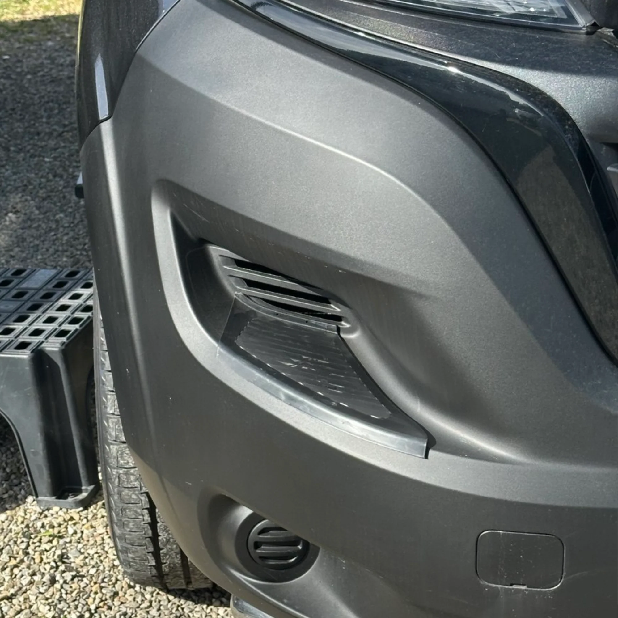 Voor Citroën Jumper Voorbumper Voetplaatbeschermers – Zwart, Set van 2 | Van-X