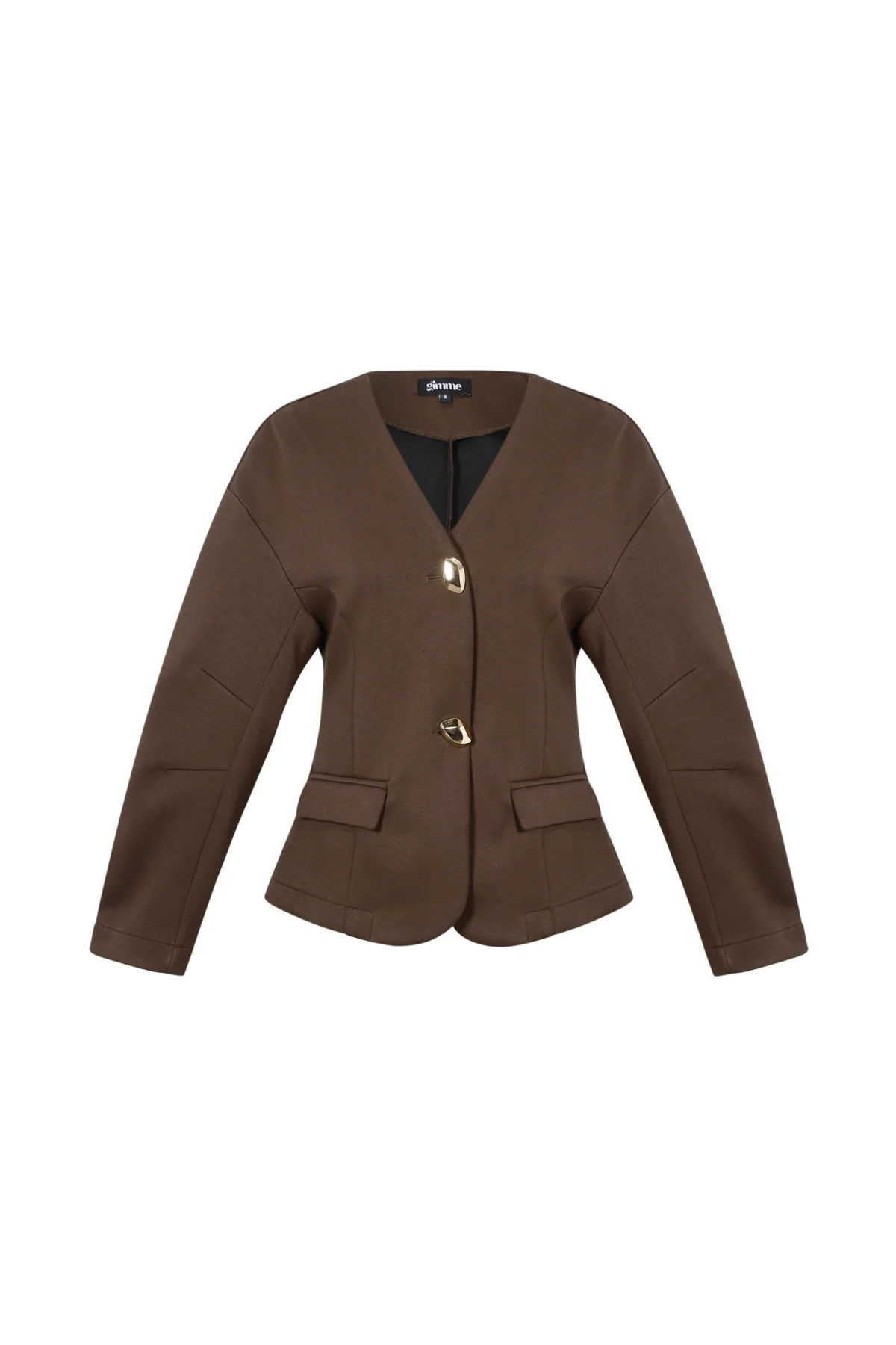 Geweven Polyestervezel Damespakset Elegante Solide Kleur Herfst/Winter