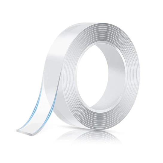ATTREZZO® Premium Dubbezijdig tape – Dubbelzijdig plakband – Transparant – 5 meter