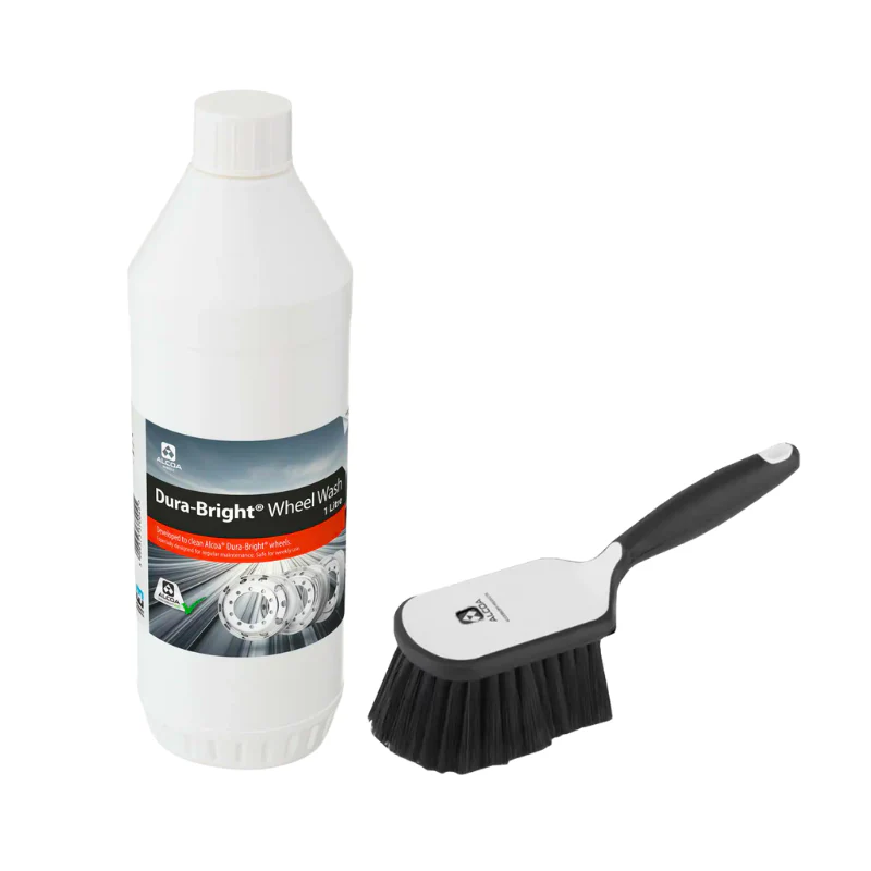 Alcoa – Dura Bright Wheel Wash + Albrush 2 Borstel