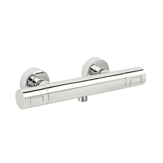 LIVING opbouw douche thermostaat rond chroom
