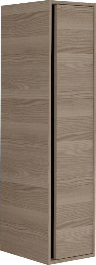 Aloni Sharp gesloten kolomkast 35x35x135 noot Aloni Sharp gesloten kolomkast 35x35x135 noot