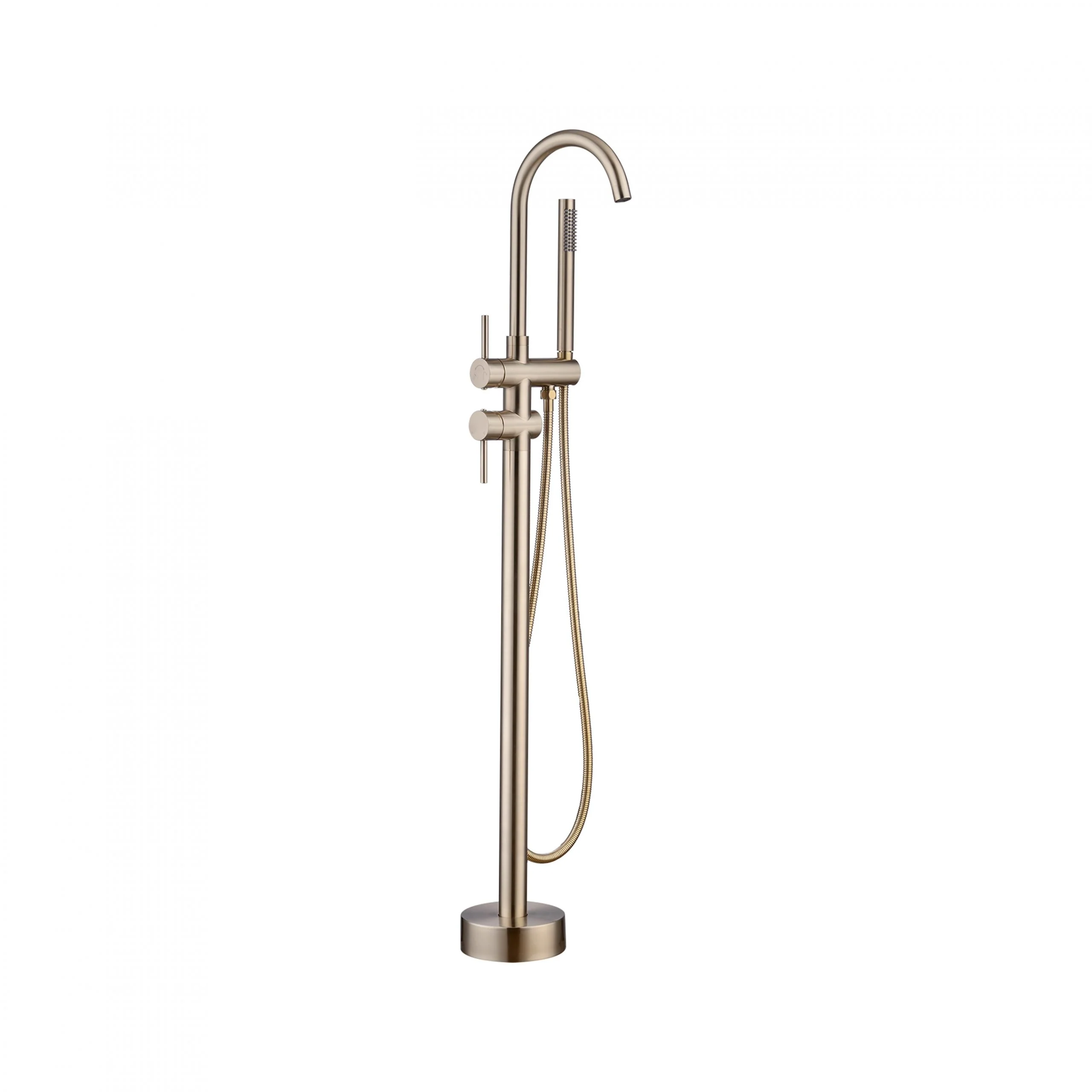 Vrijstaande Badkraan Zaragoza Brushed Gold