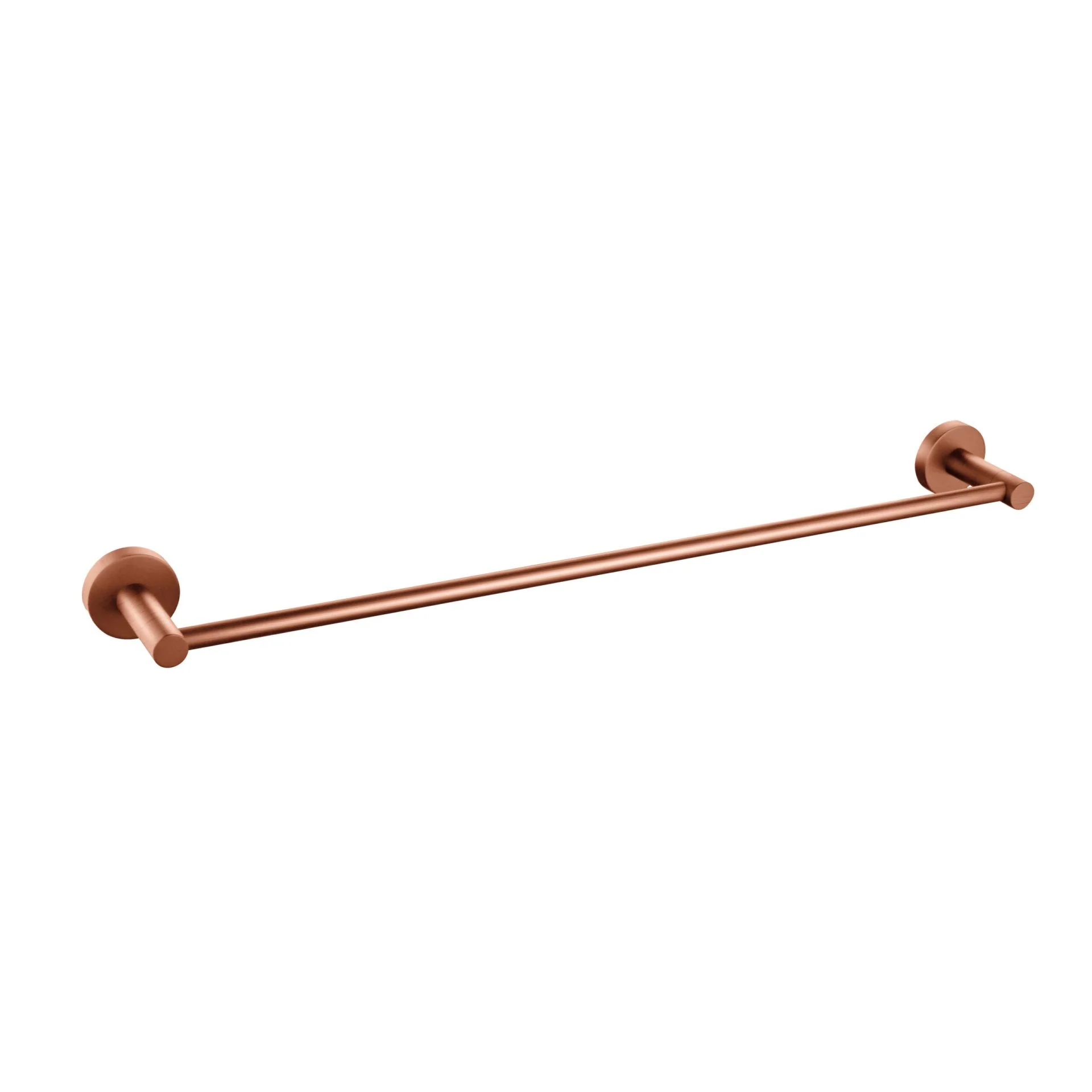 Aloni handdoekhouder Rondo geborsteld koper 57cm