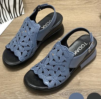 City Fashion Sandalen Dames – Stijlvolle Sandalen voor een Modieuze Stadslook – Zwart
