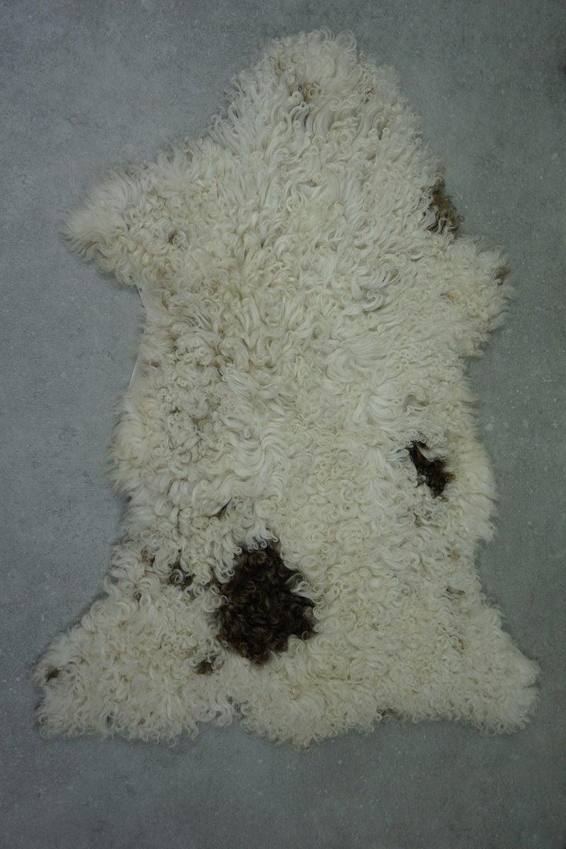 Schapenvacht krul creme