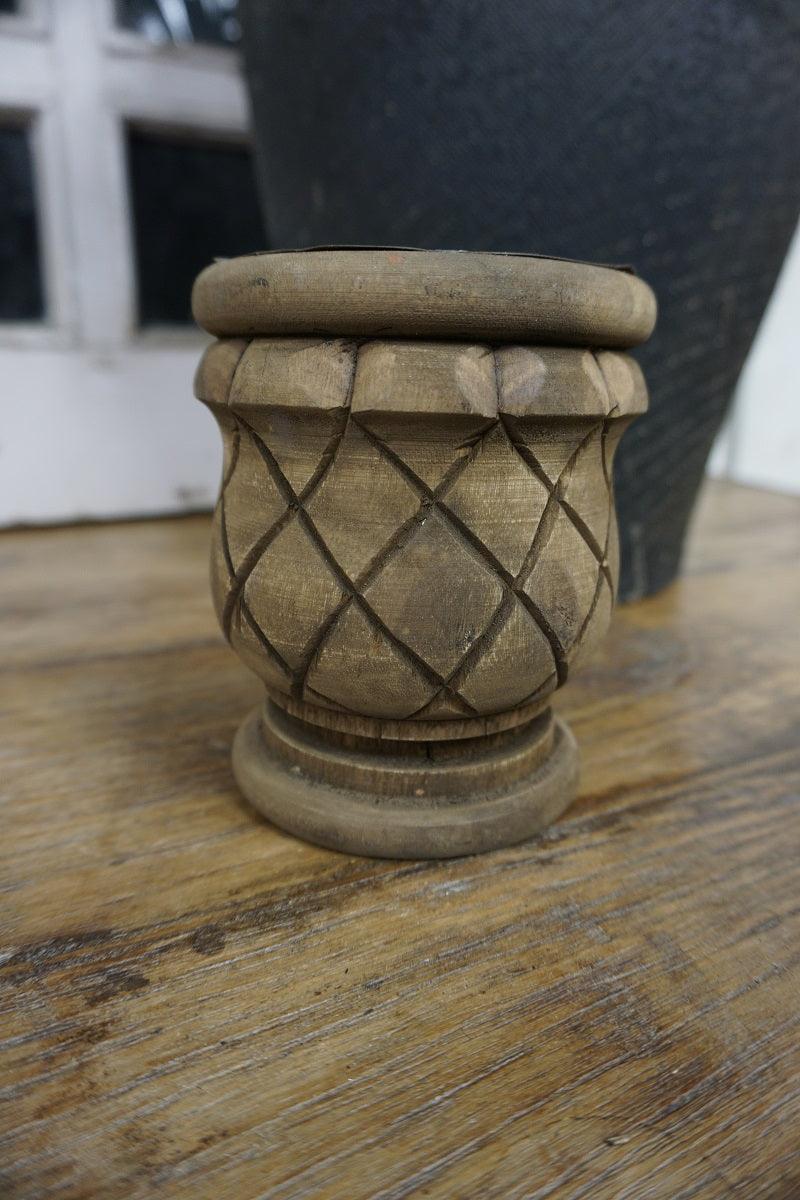 Landelijke houten voet
