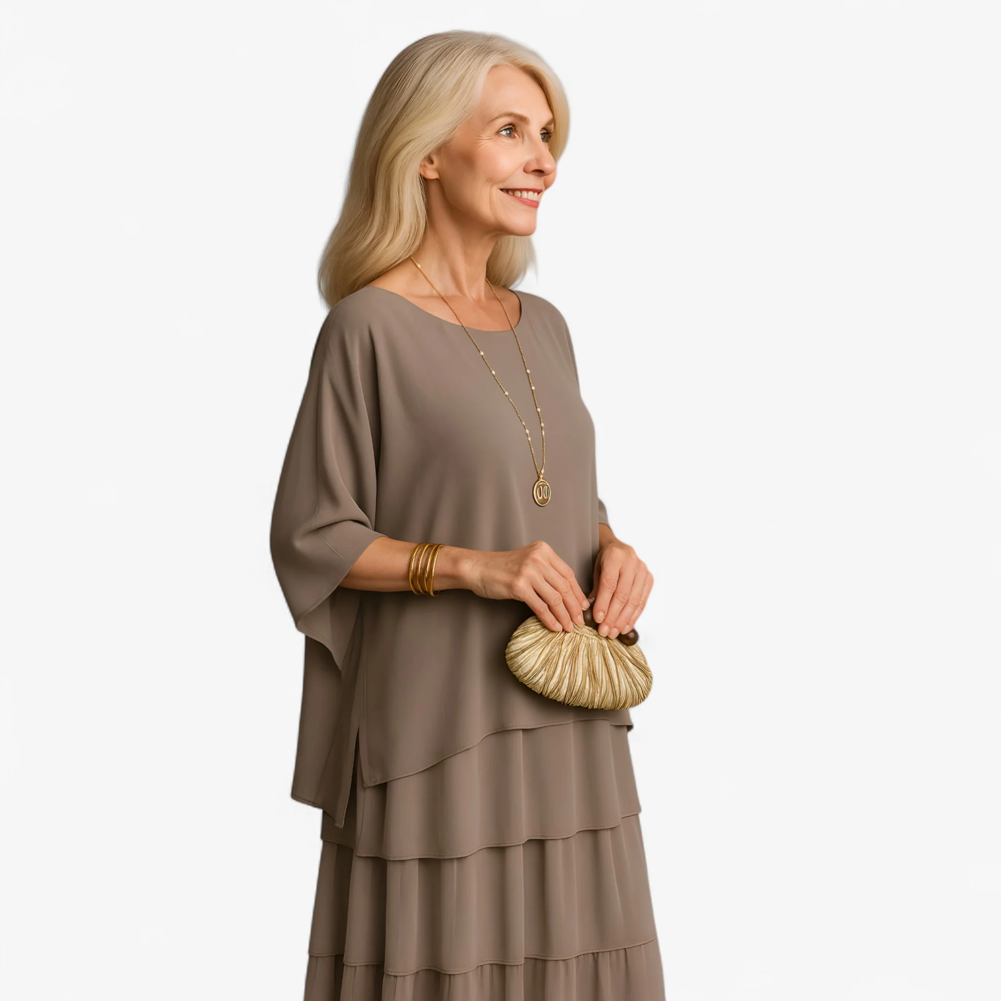 Dames Maxi Jurk Groen – Elegante Lange A-lijn Jurk voor Vrouwen