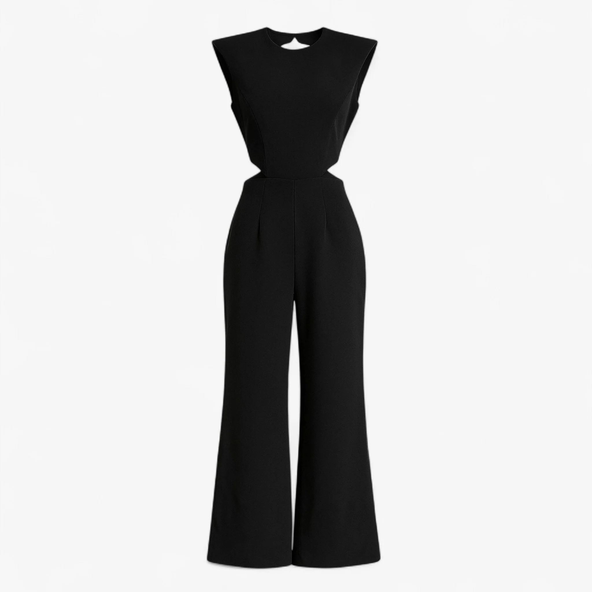 Dames Feestelijke Jumpsuit Zwart Elegant