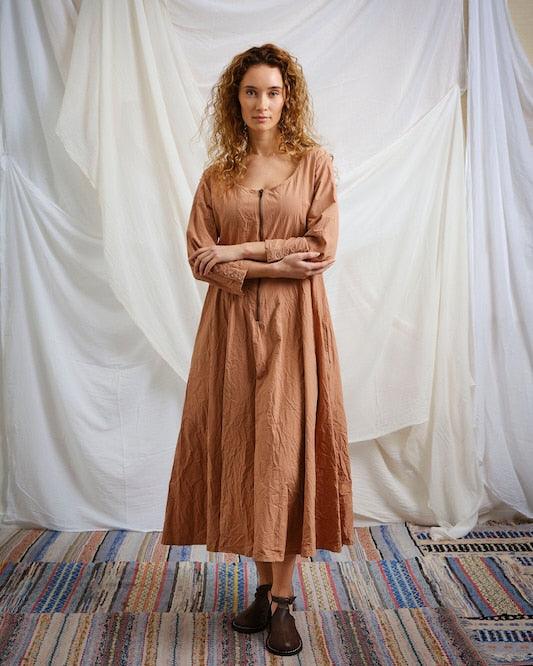 Ewa i Walla Jurk Adina Cotton 55794 SS23 Marsala