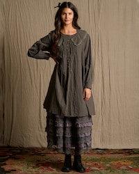 Ewa i Walla Blouse / Tuniek Edna Checked Cotton 44925 AW23 Original