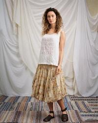 Ewa i Walla Rok Doris Cotton 22179 SS23 Embroidered Voile