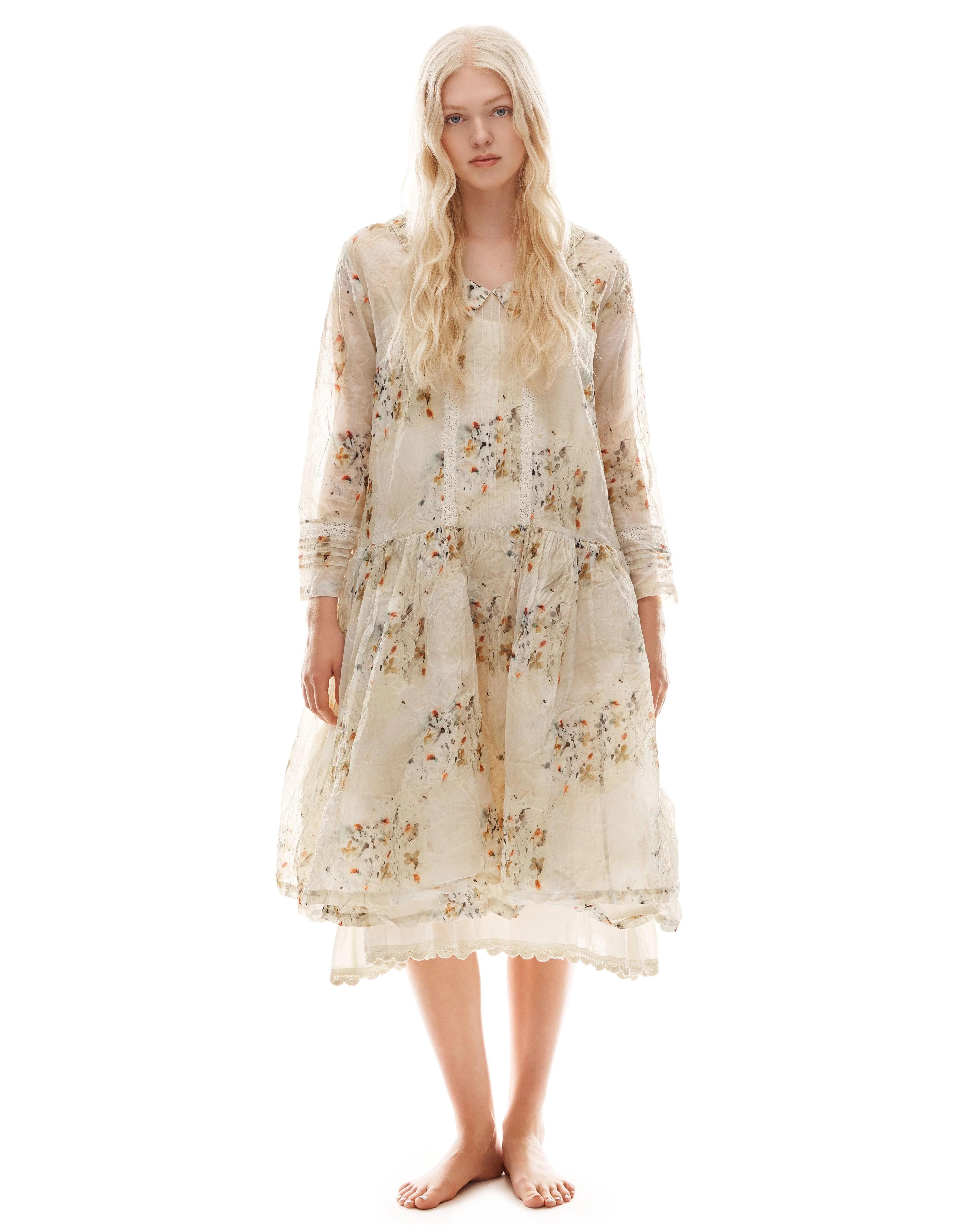 Ewa i Walla jurk Linda 55852 SS24 Flower Print