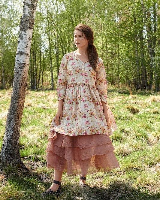 Ewa i Walla Blouse / Tuniek Elina Flower Cotton 44888 SS23 Original
