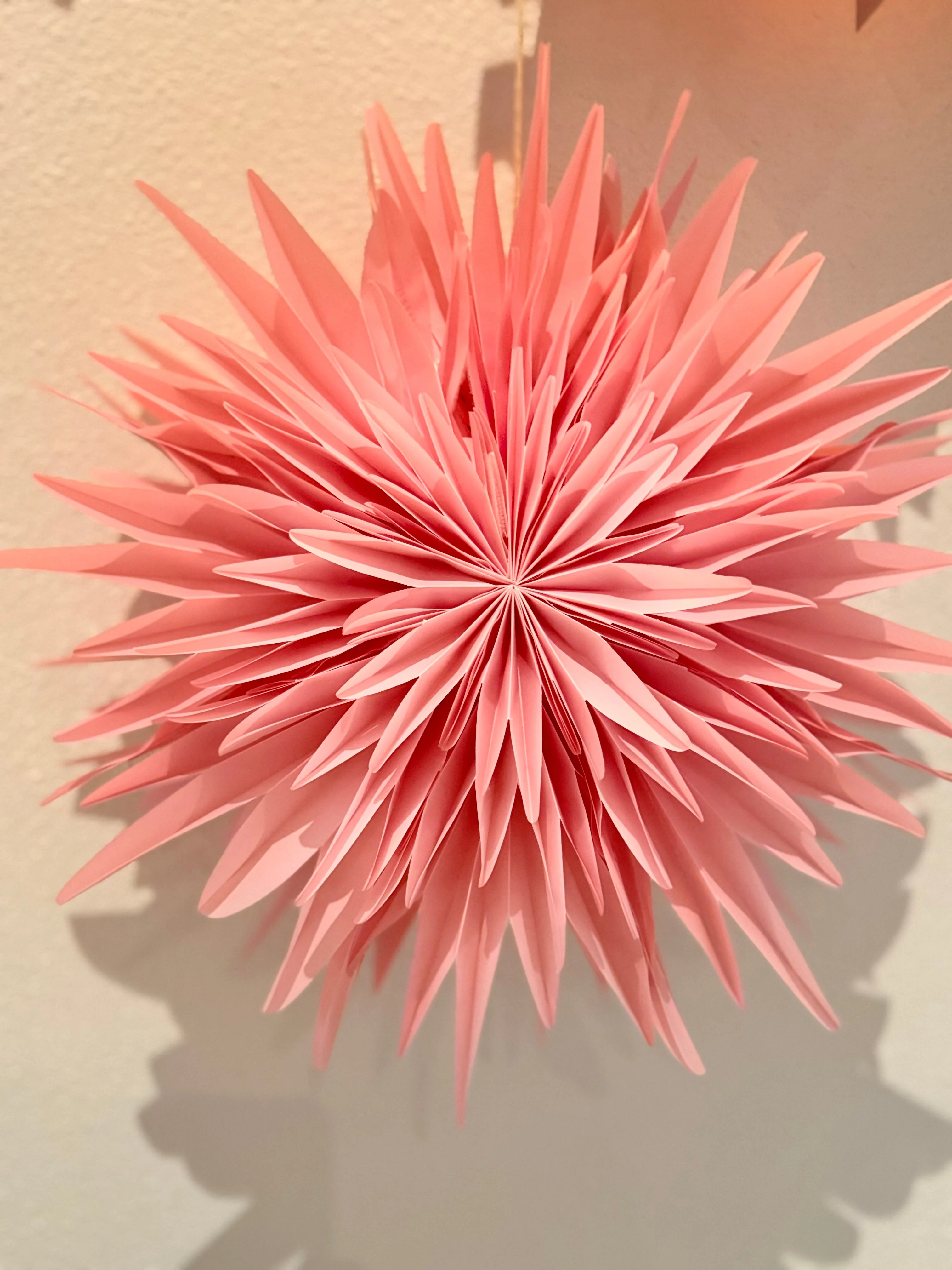 Flower lamp roze L