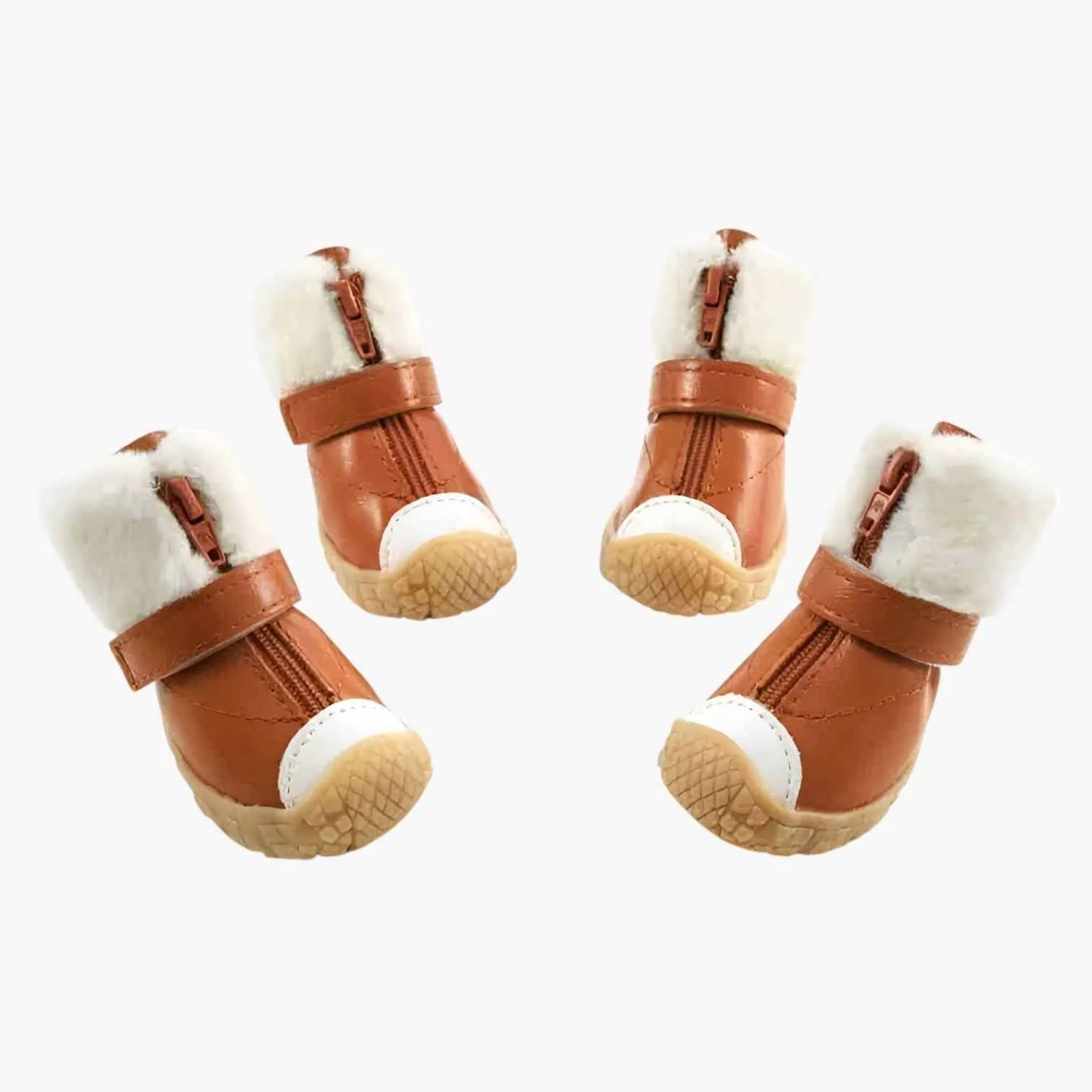 Antislip Hondenschoenen – Bescherming en Grip in Alle Weersomstandigheden – Bruin