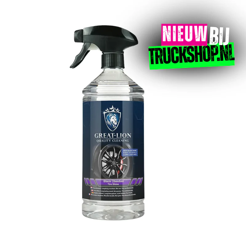 Great Lion – Black Obsidian Bandenzwart 1L