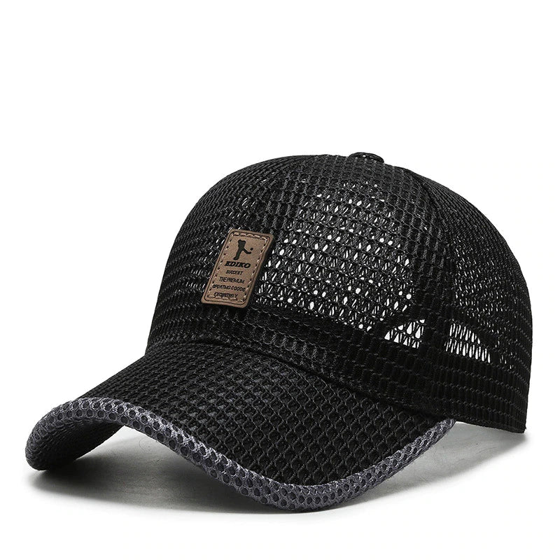 Pet Zwart – Breeze Cap – De Ultieme Ademende voor de Zomer