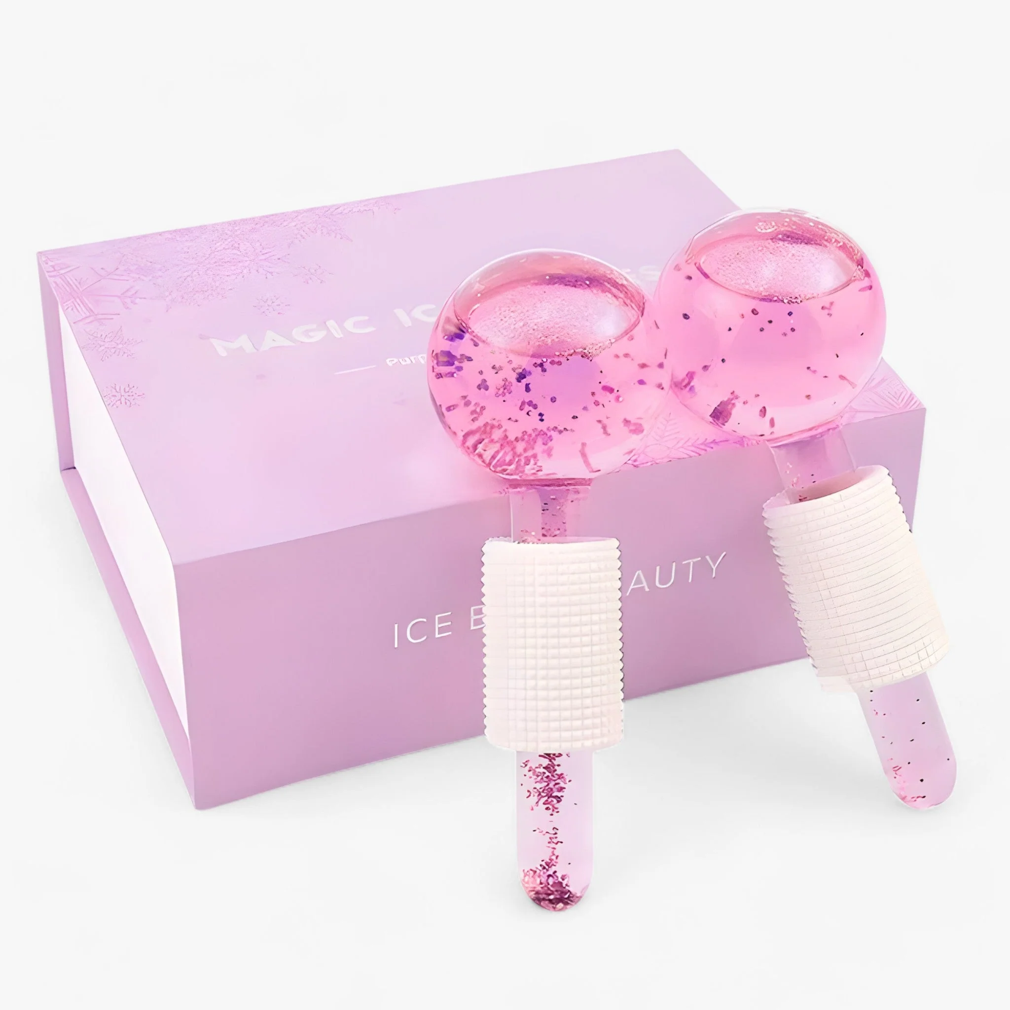 BeautyCool – Koelende Kristallen Ballen – Energetische Massage voor Gezicht & Ogen, 2st/Doos