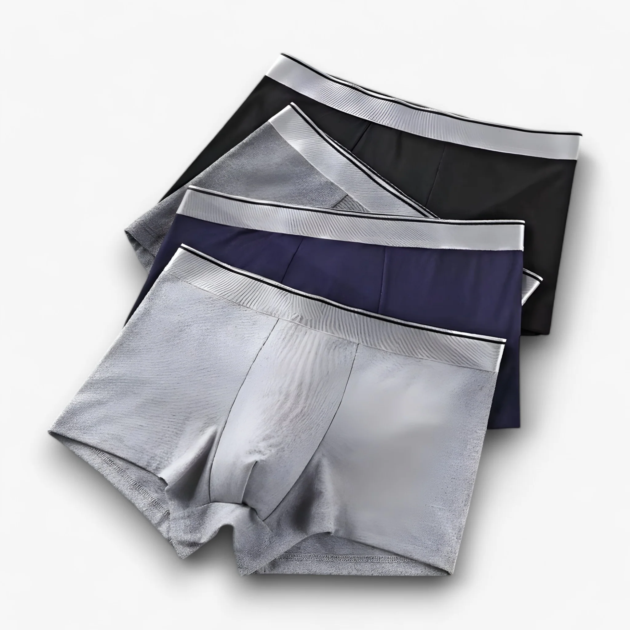 Ademende Boxershorts – Sexy en Comfortabel – 2 Zwart
