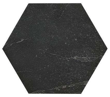 Tegel Hexagon Roma Grafite mat 21,6×25