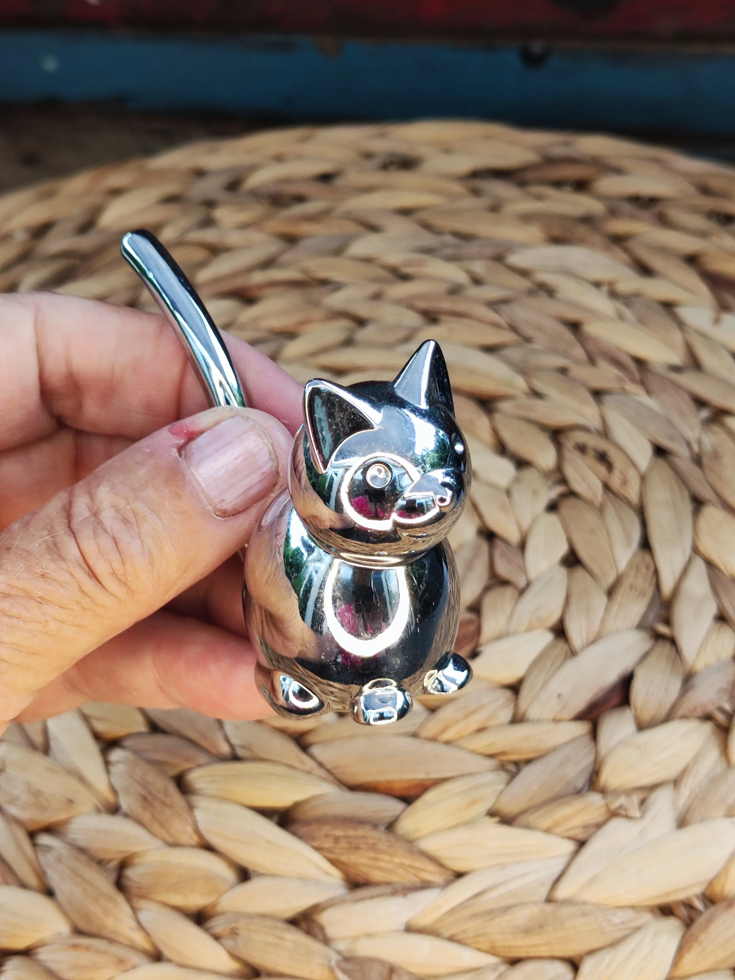 kat zilverkleurig voor ringen kat zilverkleurig voor ringen