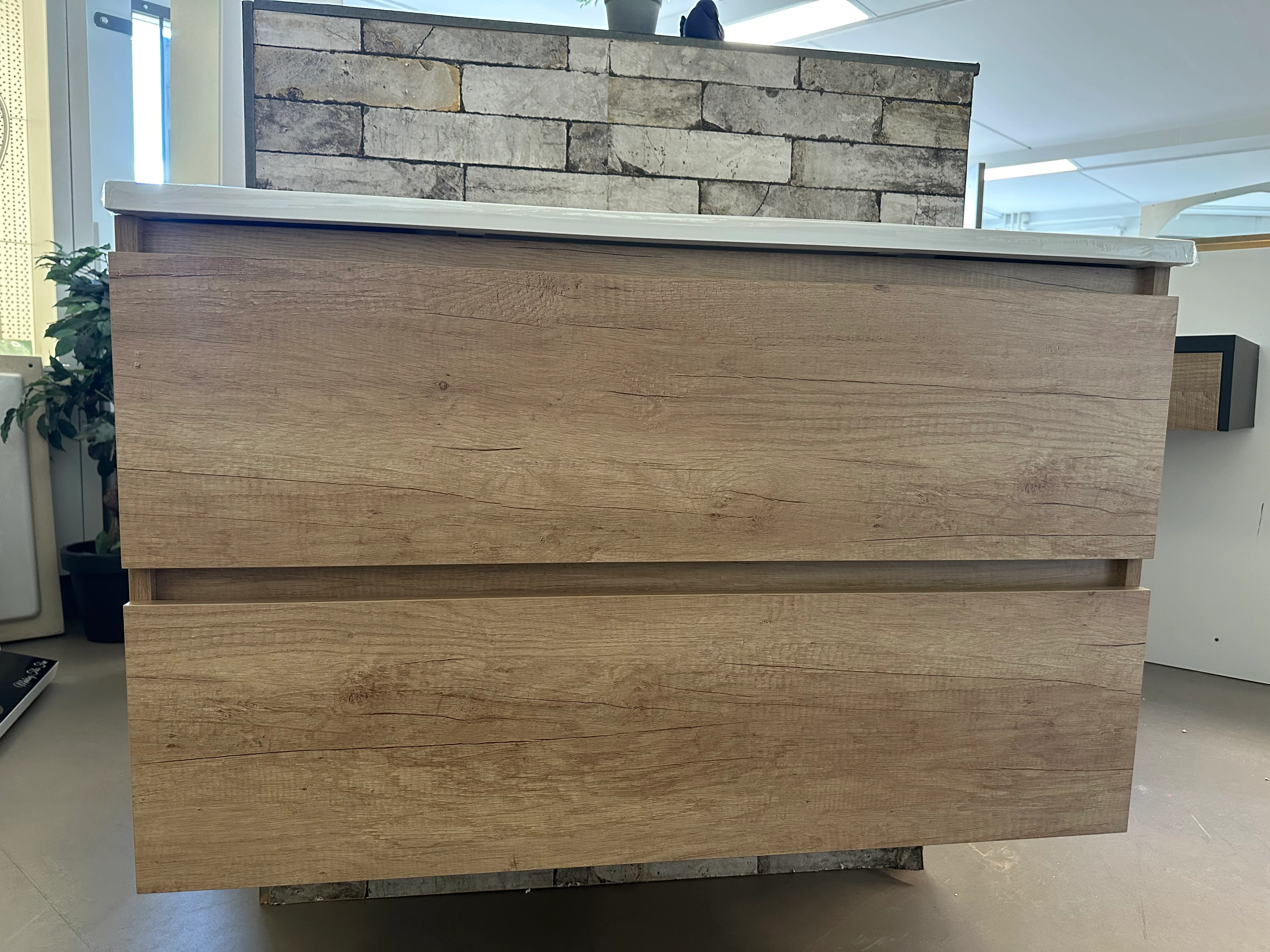 Arcqua Space Badmeubel Onderkast 100x46x60 Nebraska Oak Arcqua Space Badmeubel Onderkast 100x46x60 Nebraska Oak