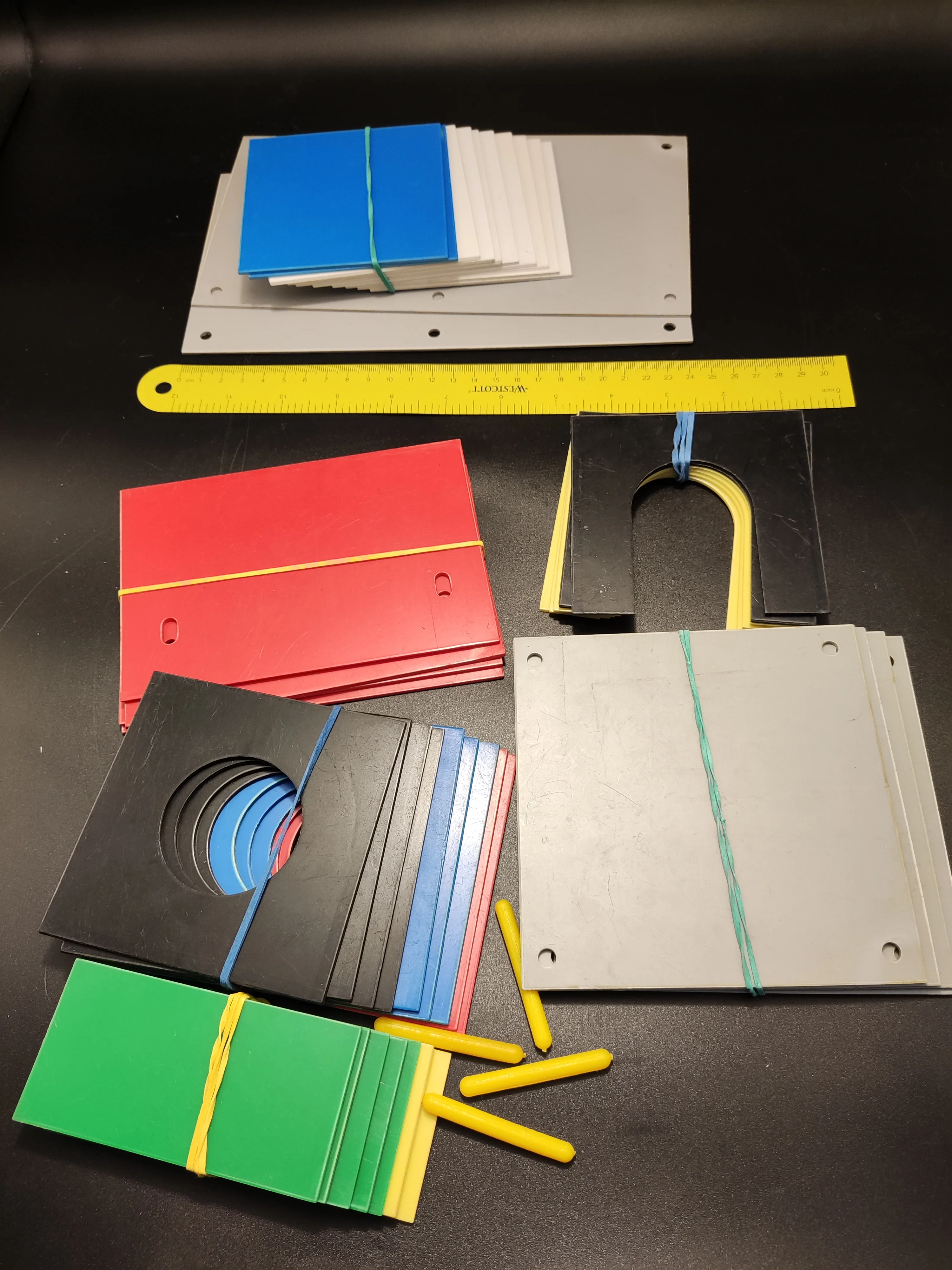 ZetOp verbindingsstukken plastic + hout ZetOp verbindingsstukken plastic + hout