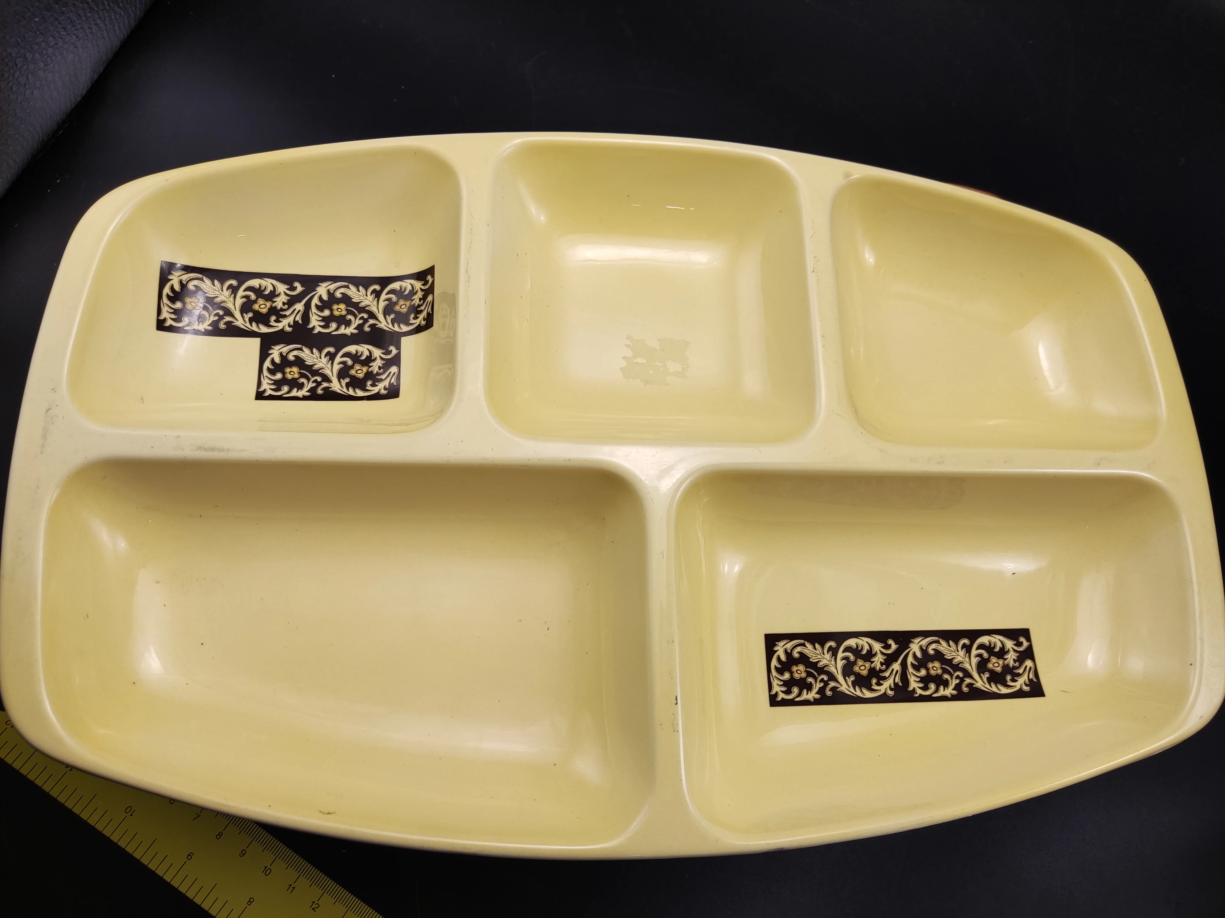 schaal opdien Carlton ware 5 vlaks schaal opdien Carlton ware 5 vlaks