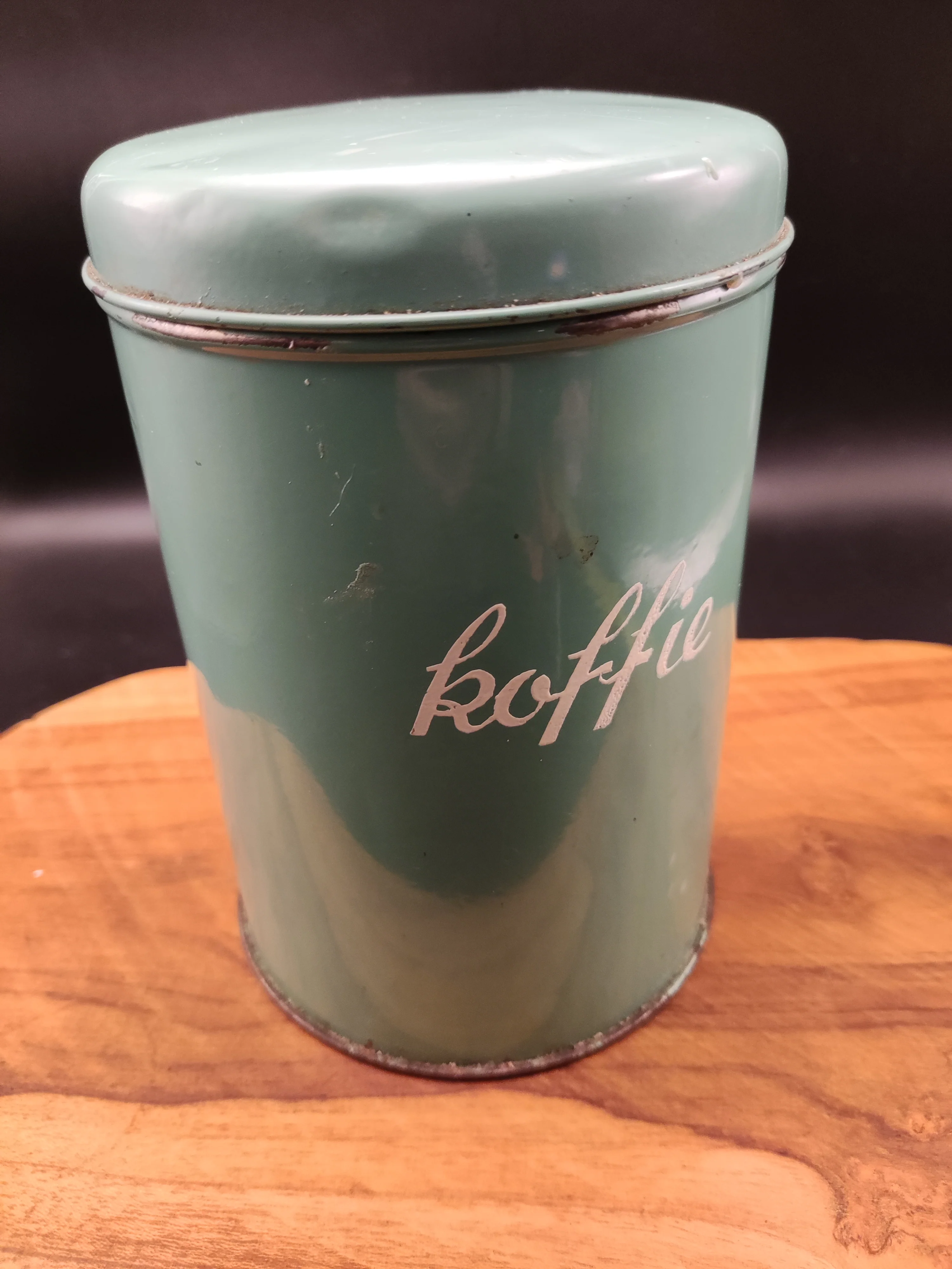 blik voor koffie blauw Brabantia blik voor koffie blauw Brabantia