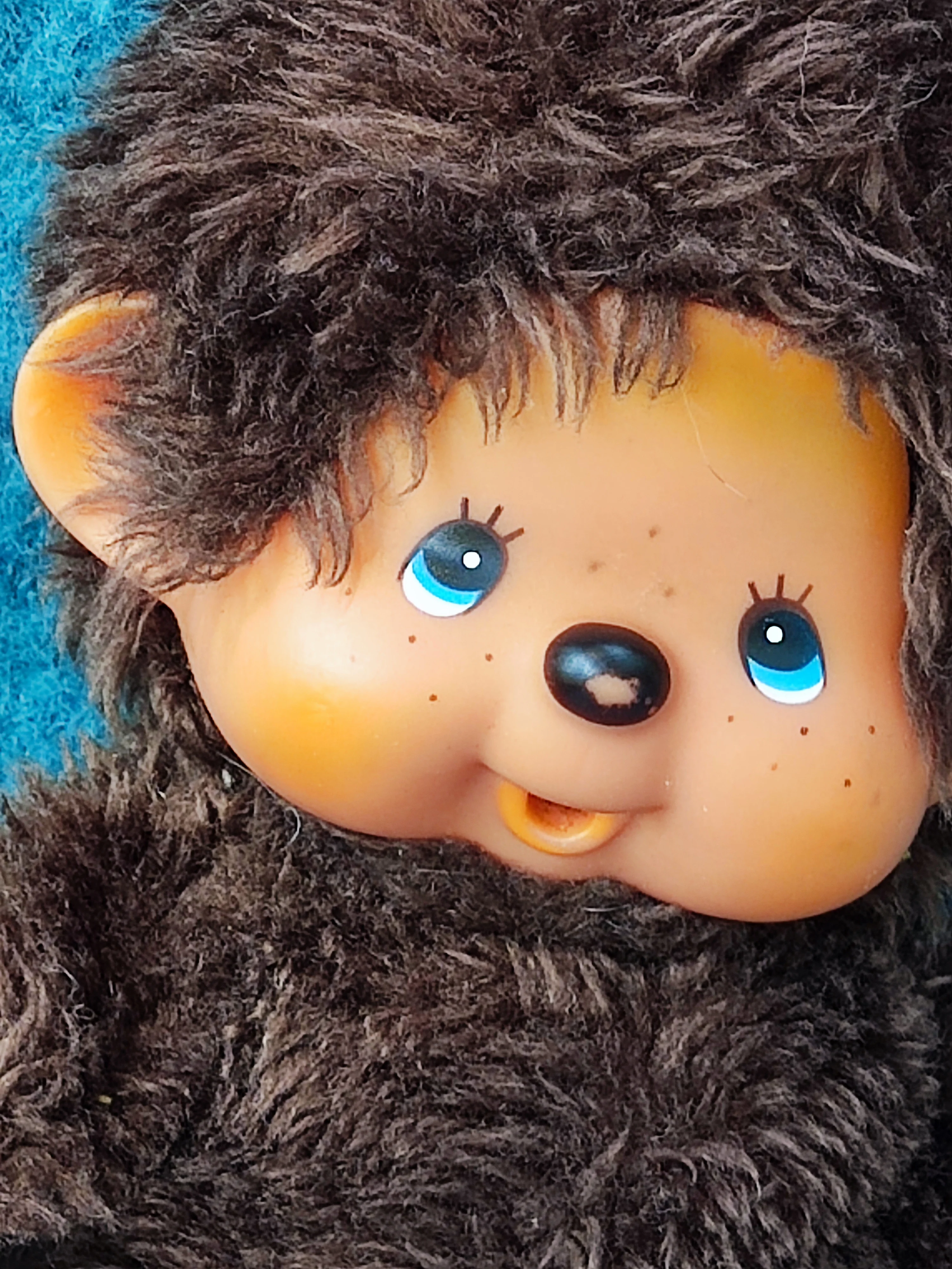 Monchhichi pop bruine vacht duim Monchhichi pop bruine vacht duim