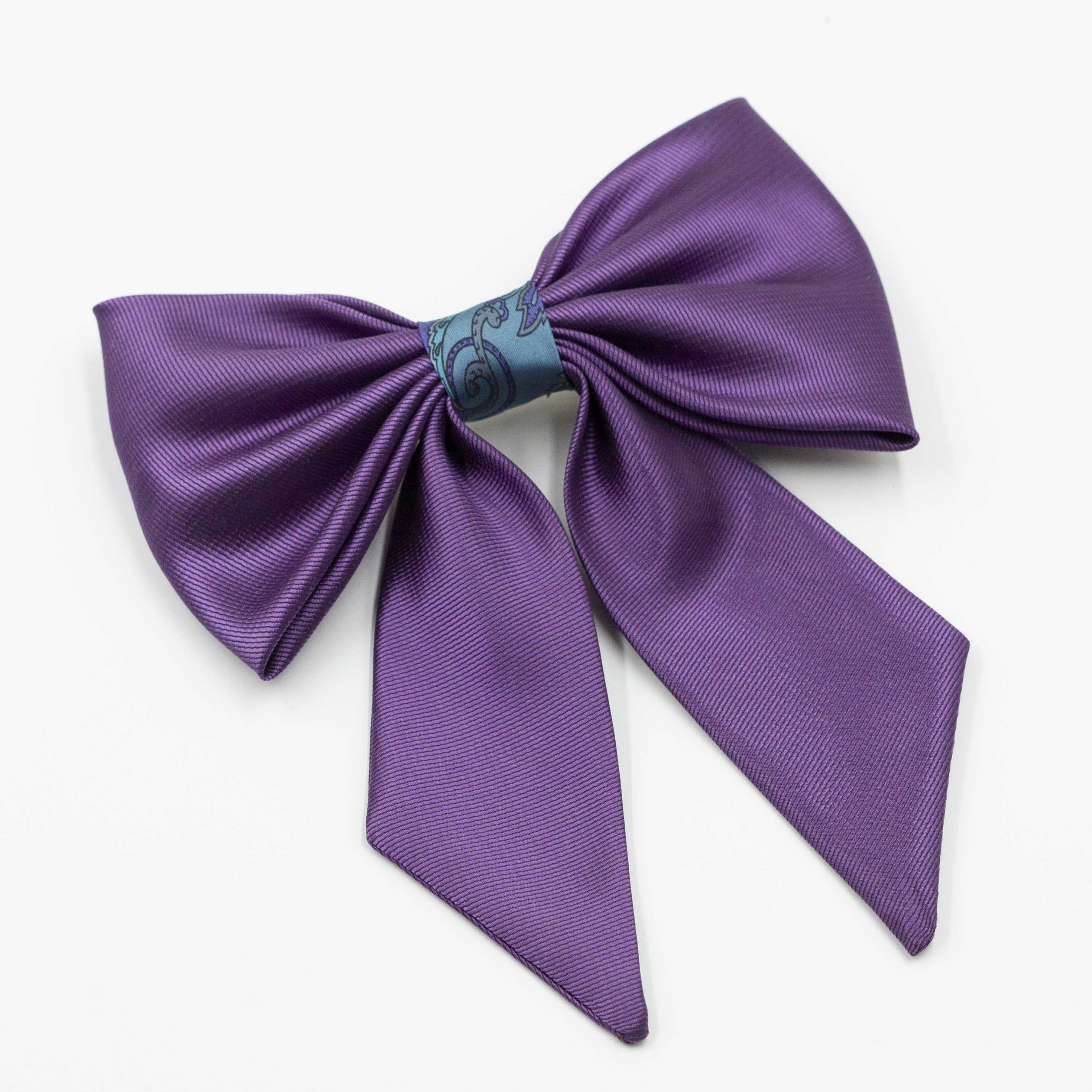 Haarstrik met lint Peter Purple Haarstrik met lint Peter Purple
