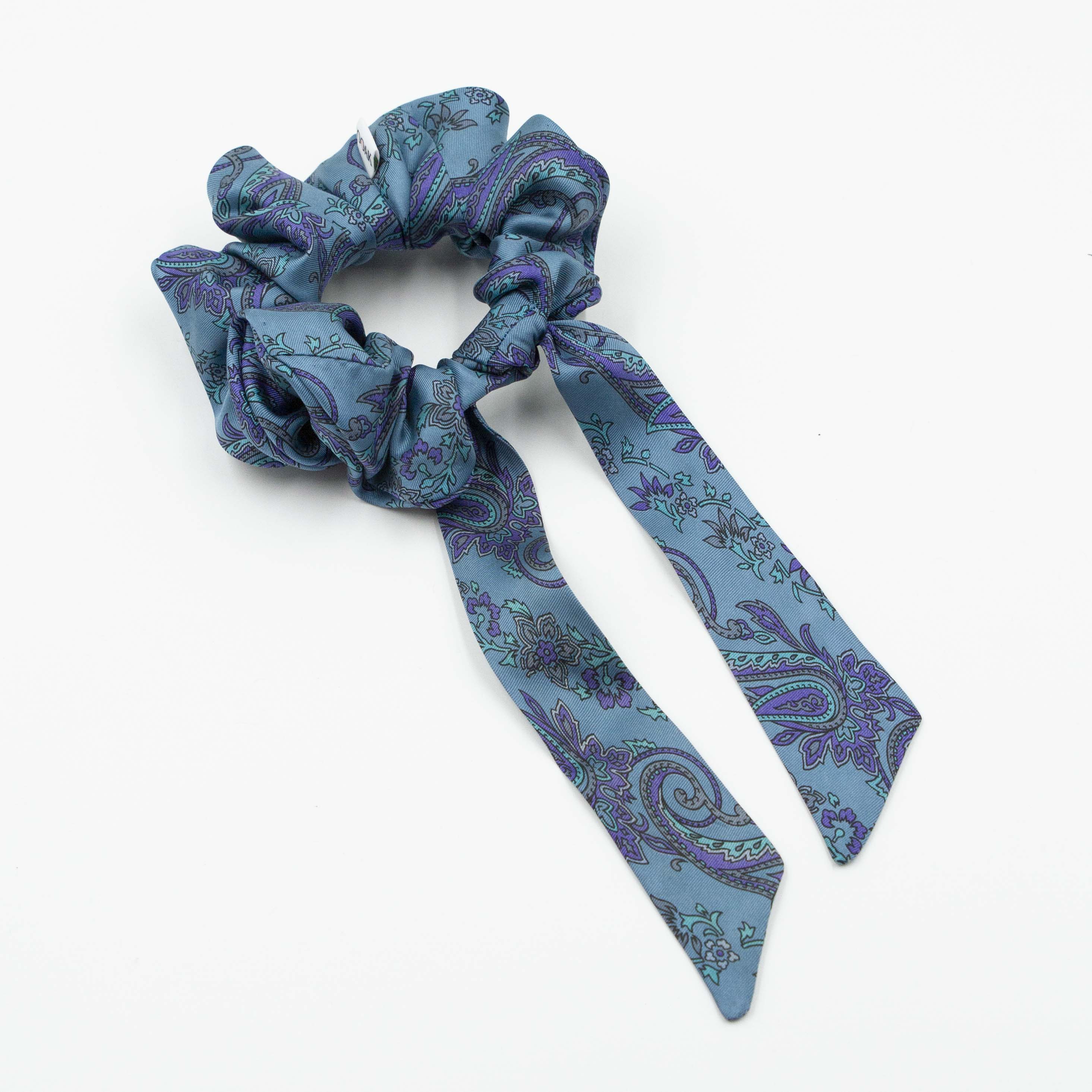 Scrunchie met lint Siep Sier Scrunchie met lint Siep Sier