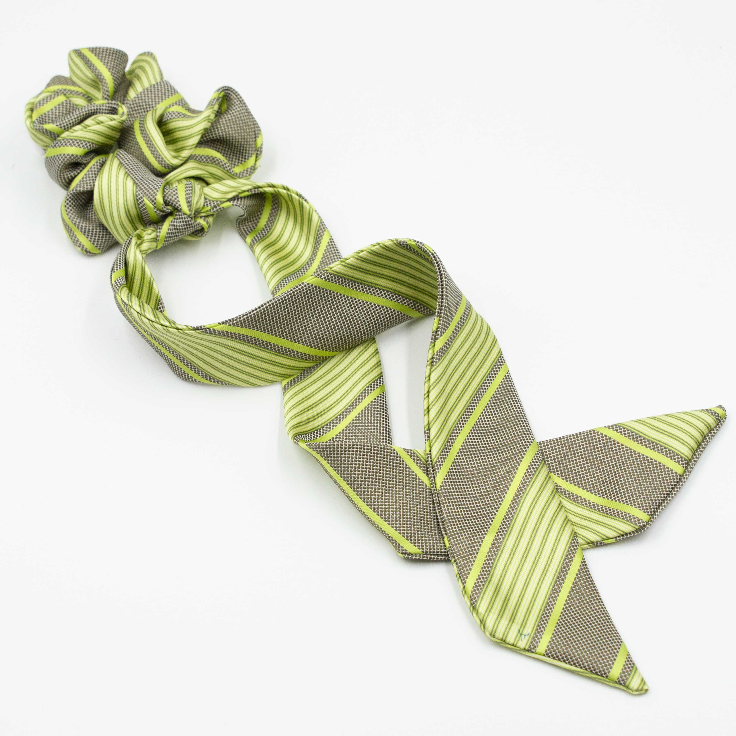 Scrunchie met lint Striped Steve Scrunchie met lint Striped Steve