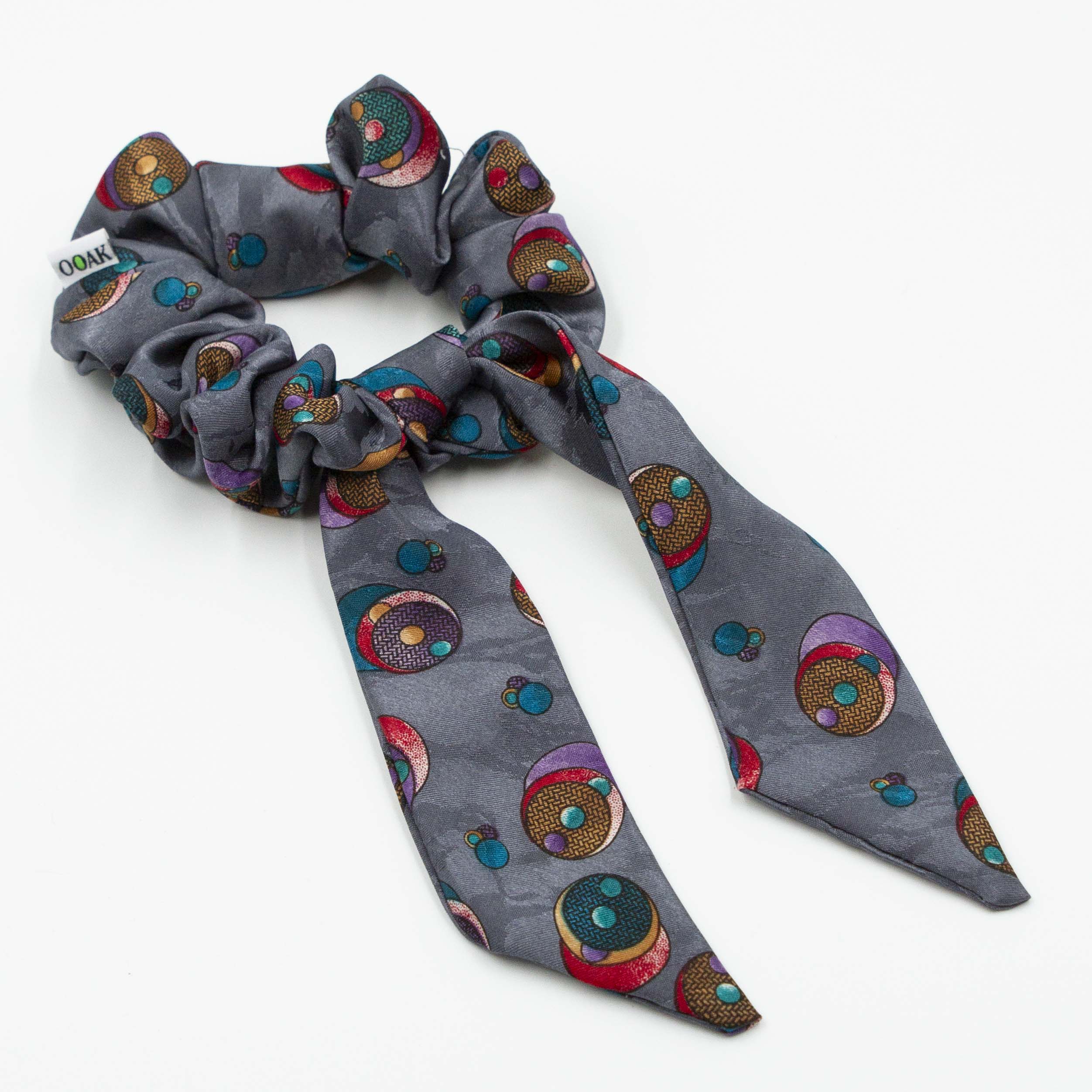 Scrunchie met lint Ries Retro